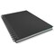 Poly Sand Black Binding Covers 100 Pack – 8.5x11 Inch 12 Mil Presentation & Report Covers for School, Office & Document Binding